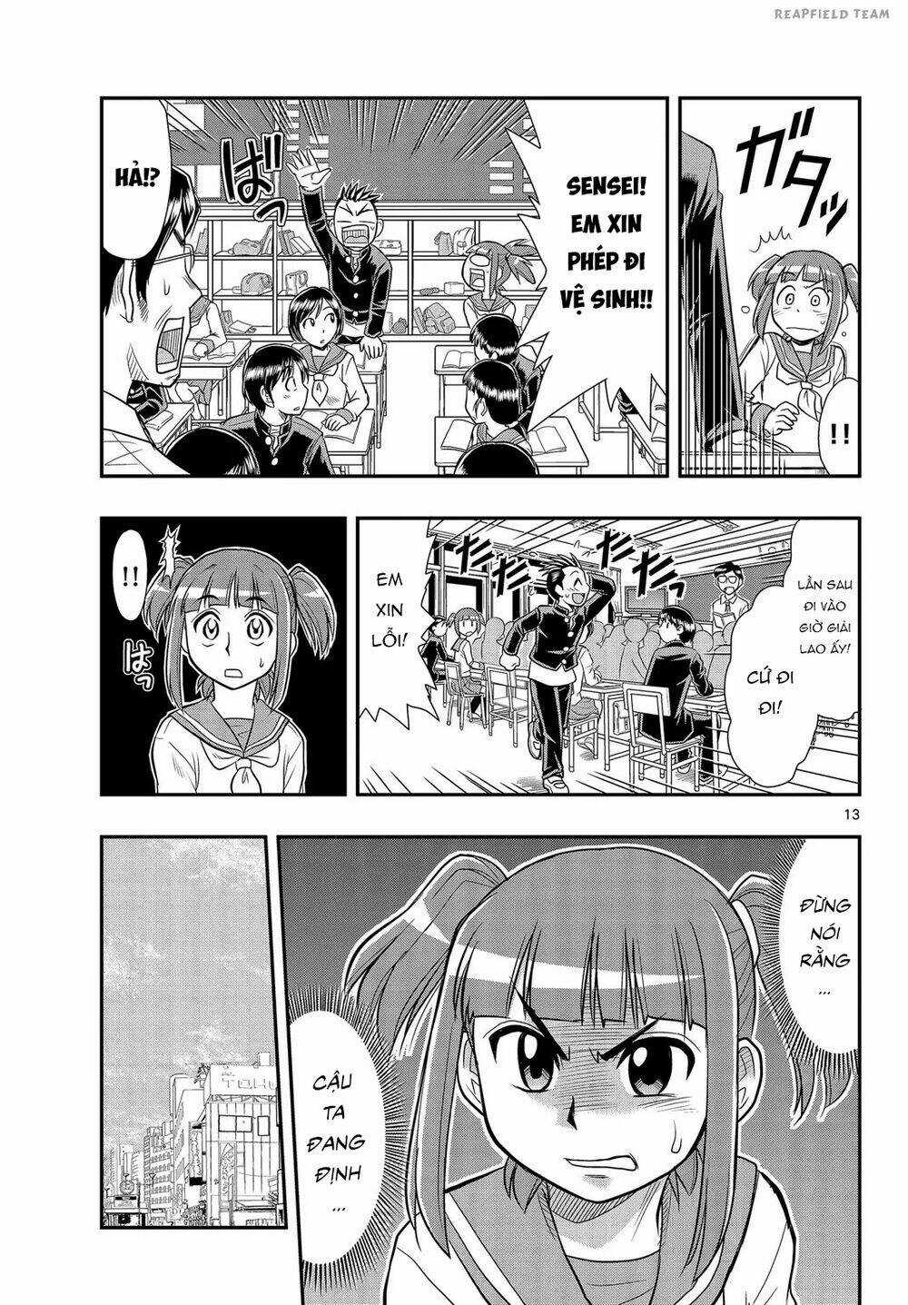 Shitei Bouryoku Shoujo Shiomi-Chan Chapter 4 trang 13