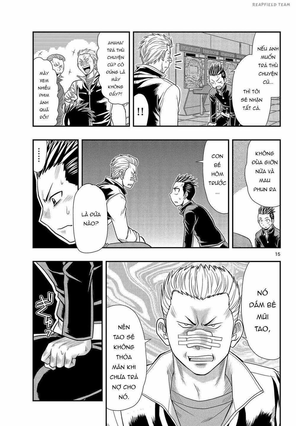 Shitei Bouryoku Shoujo Shiomi-Chan Chapter 4 trang 15