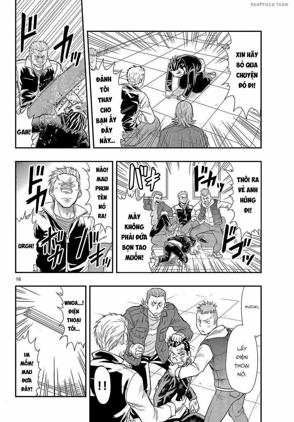 Shitei Bouryoku Shoujo Shiomi-Chan Chapter 4 trang 16