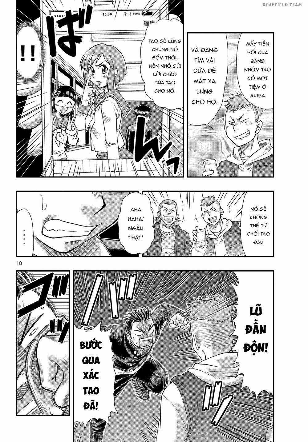 Shitei Bouryoku Shoujo Shiomi-Chan Chapter 4 trang 18