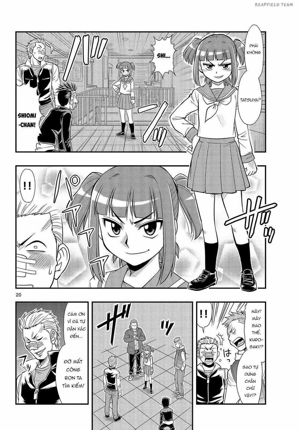 Shitei Bouryoku Shoujo Shiomi-Chan Chapter 4 trang 20