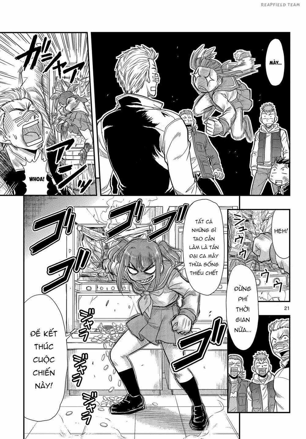 Shitei Bouryoku Shoujo Shiomi-Chan Chapter 4 trang 21