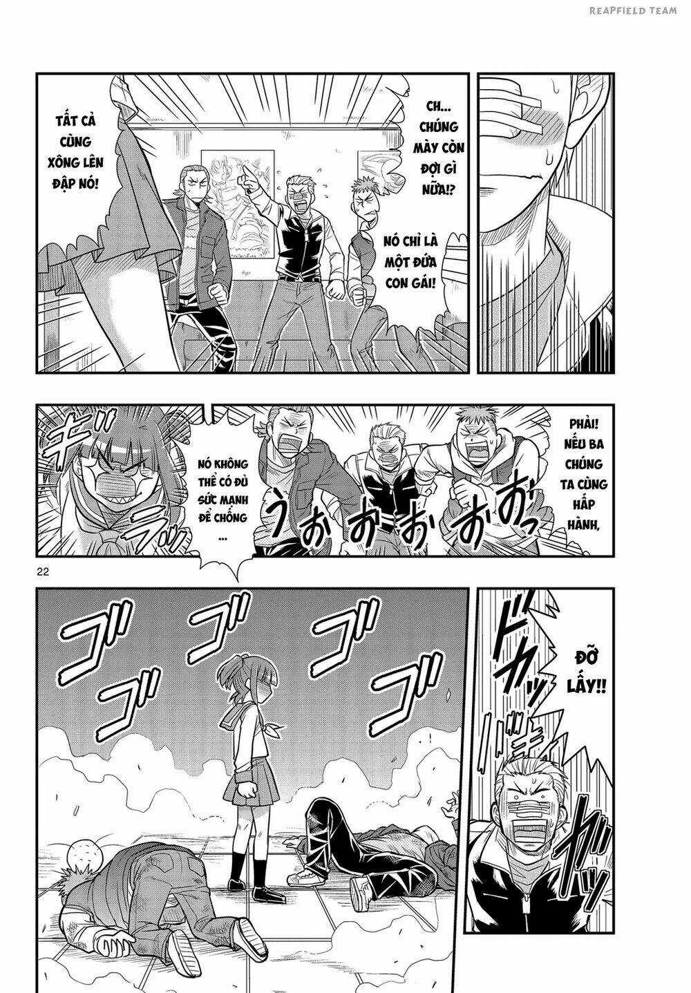 Shitei Bouryoku Shoujo Shiomi-Chan Chapter 4 trang 22