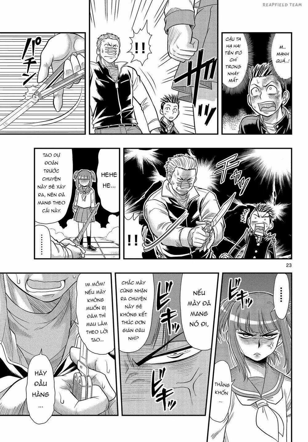 Shitei Bouryoku Shoujo Shiomi-Chan Chapter 4 trang 23