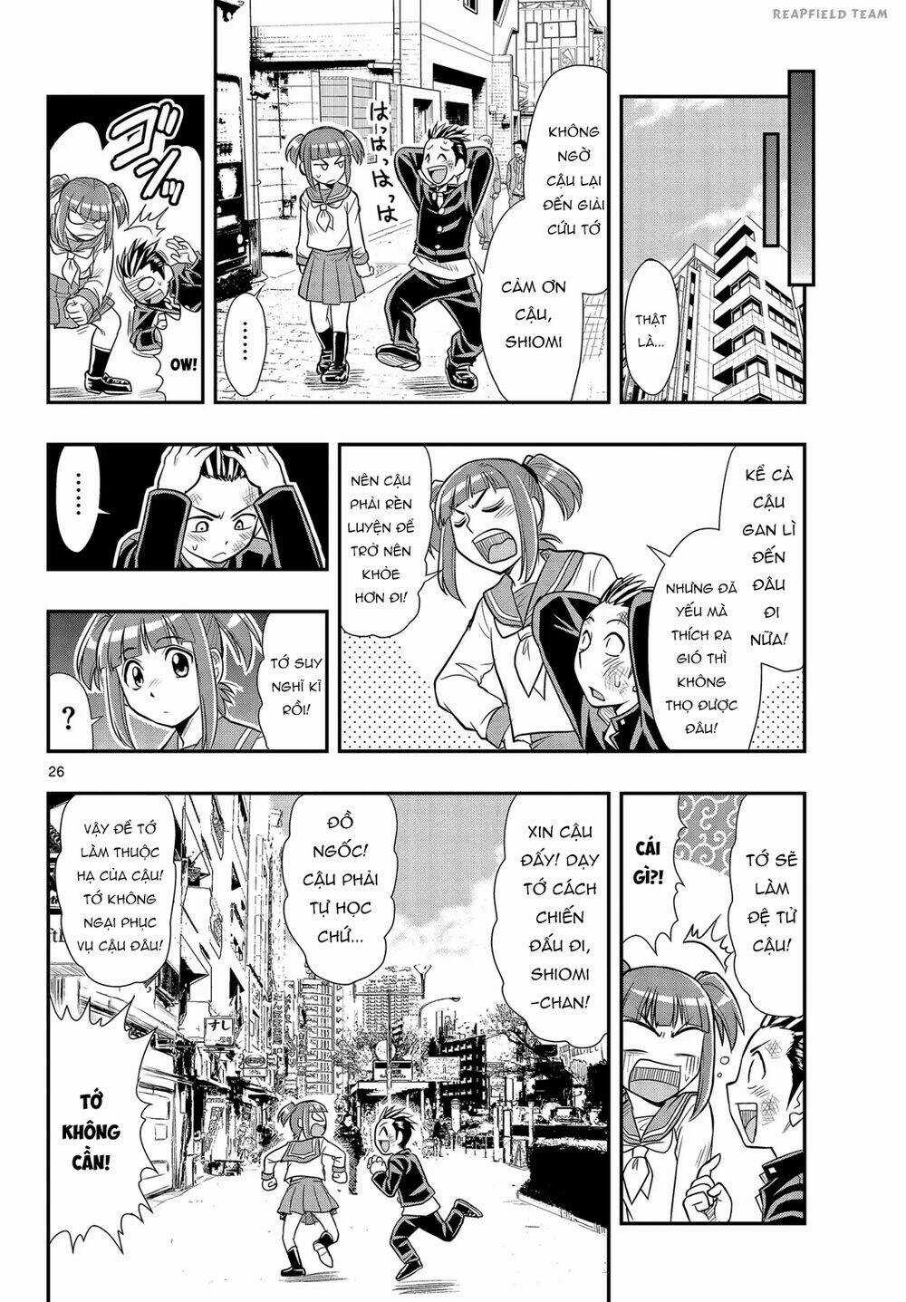 Shitei Bouryoku Shoujo Shiomi-Chan Chapter 4 trang 26