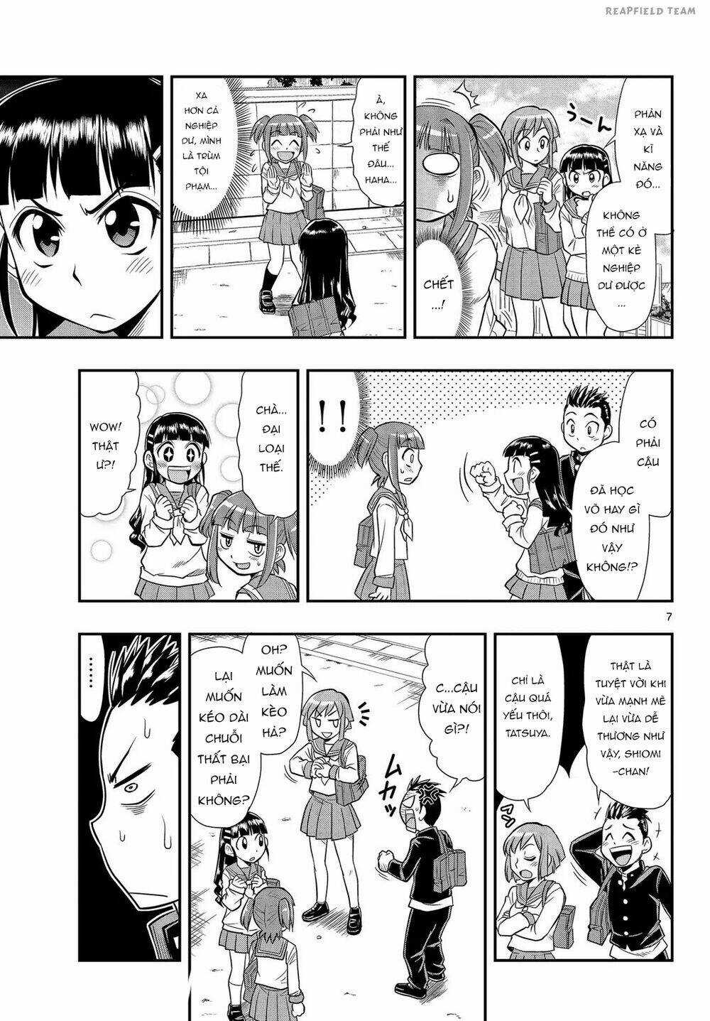 Shitei Bouryoku Shoujo Shiomi-Chan Chapter 4 trang 7