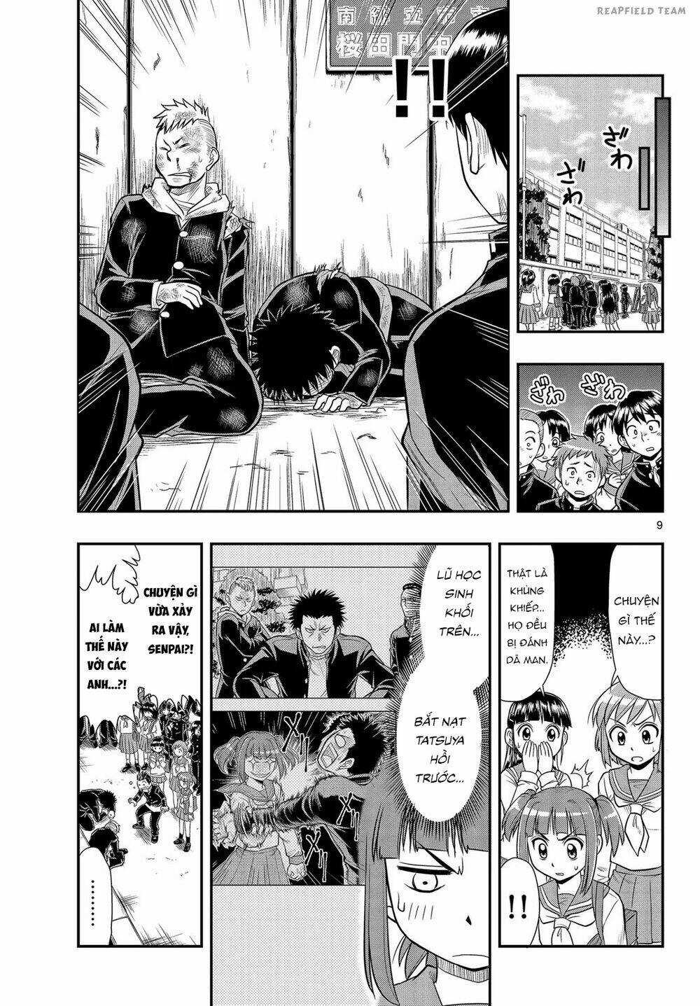 Shitei Bouryoku Shoujo Shiomi-Chan Chapter 4 trang 9