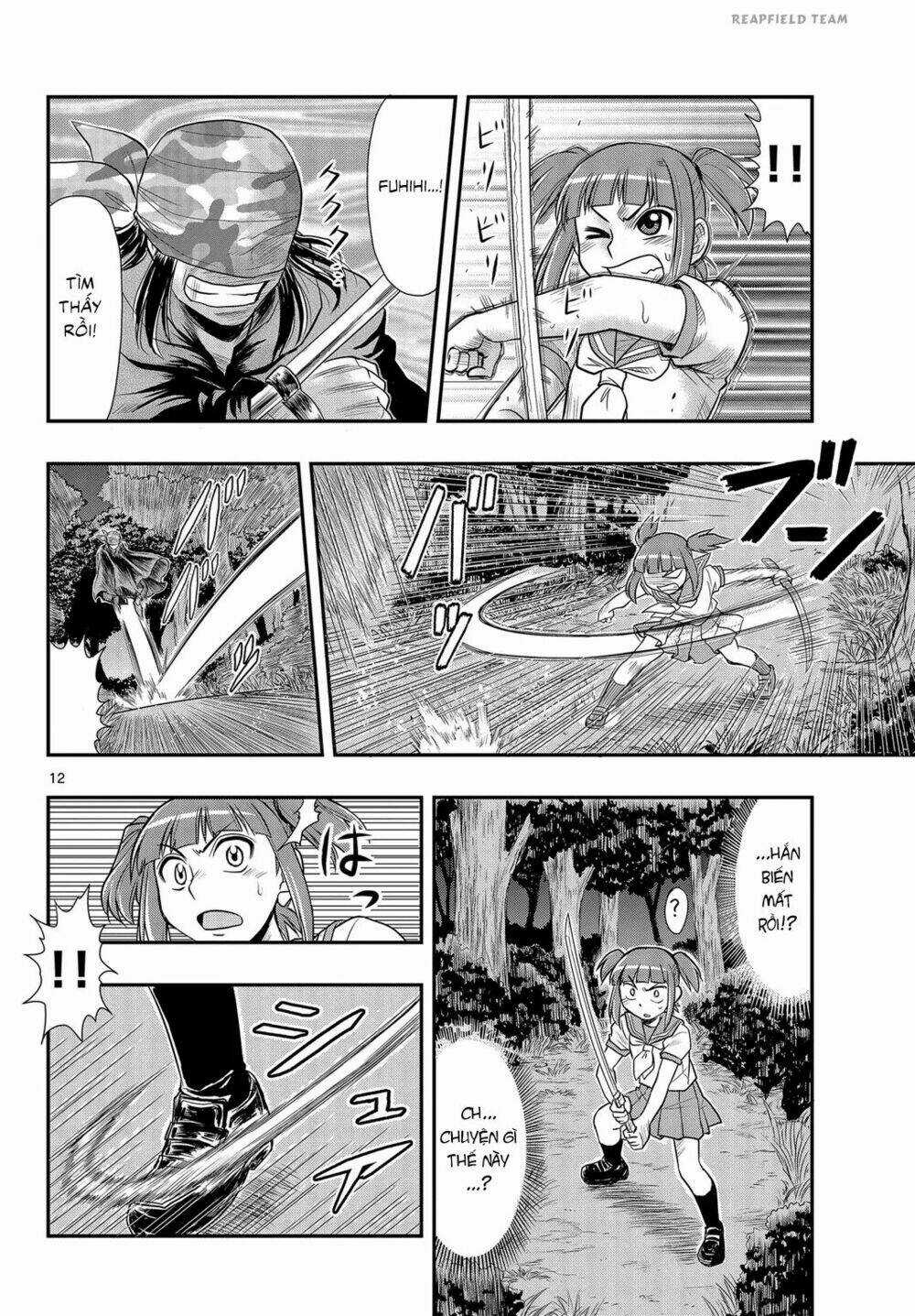 Shitei Bouryoku Shoujo Shiomi-Chan Chapter 7 trang 12