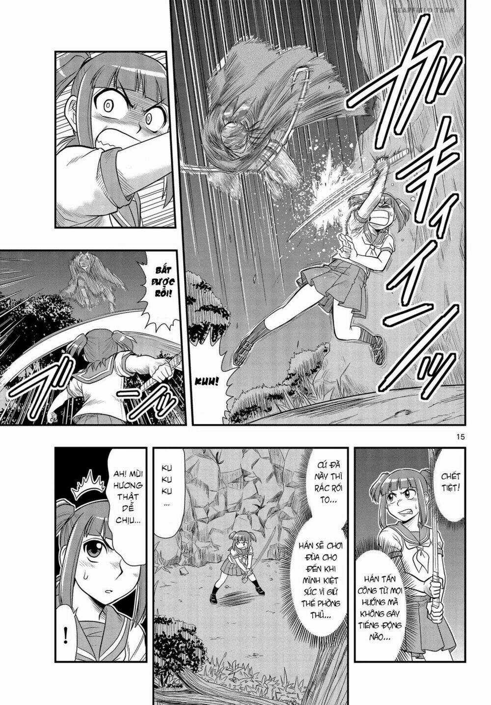 Shitei Bouryoku Shoujo Shiomi-Chan Chapter 7 trang 15