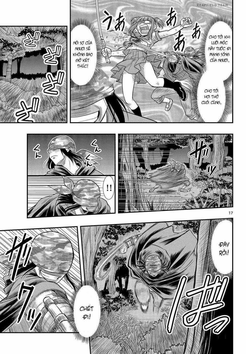 Shitei Bouryoku Shoujo Shiomi-Chan Chapter 7 trang 17