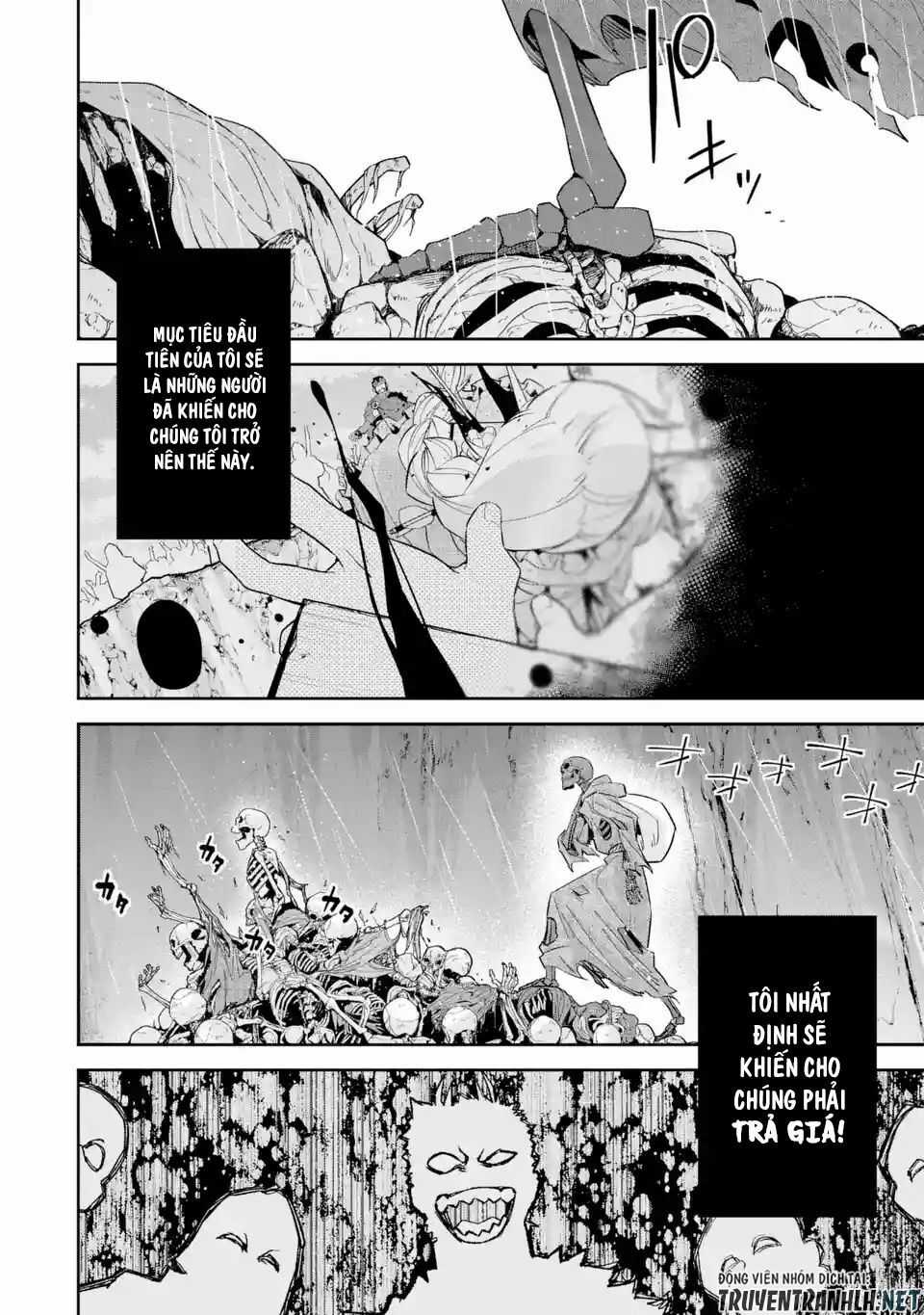 Shokei Sareta Kenja Wa Lich Ni Tensei Shite Shinryaku Sensou Wo Hajimaru Chương 1 trang 34