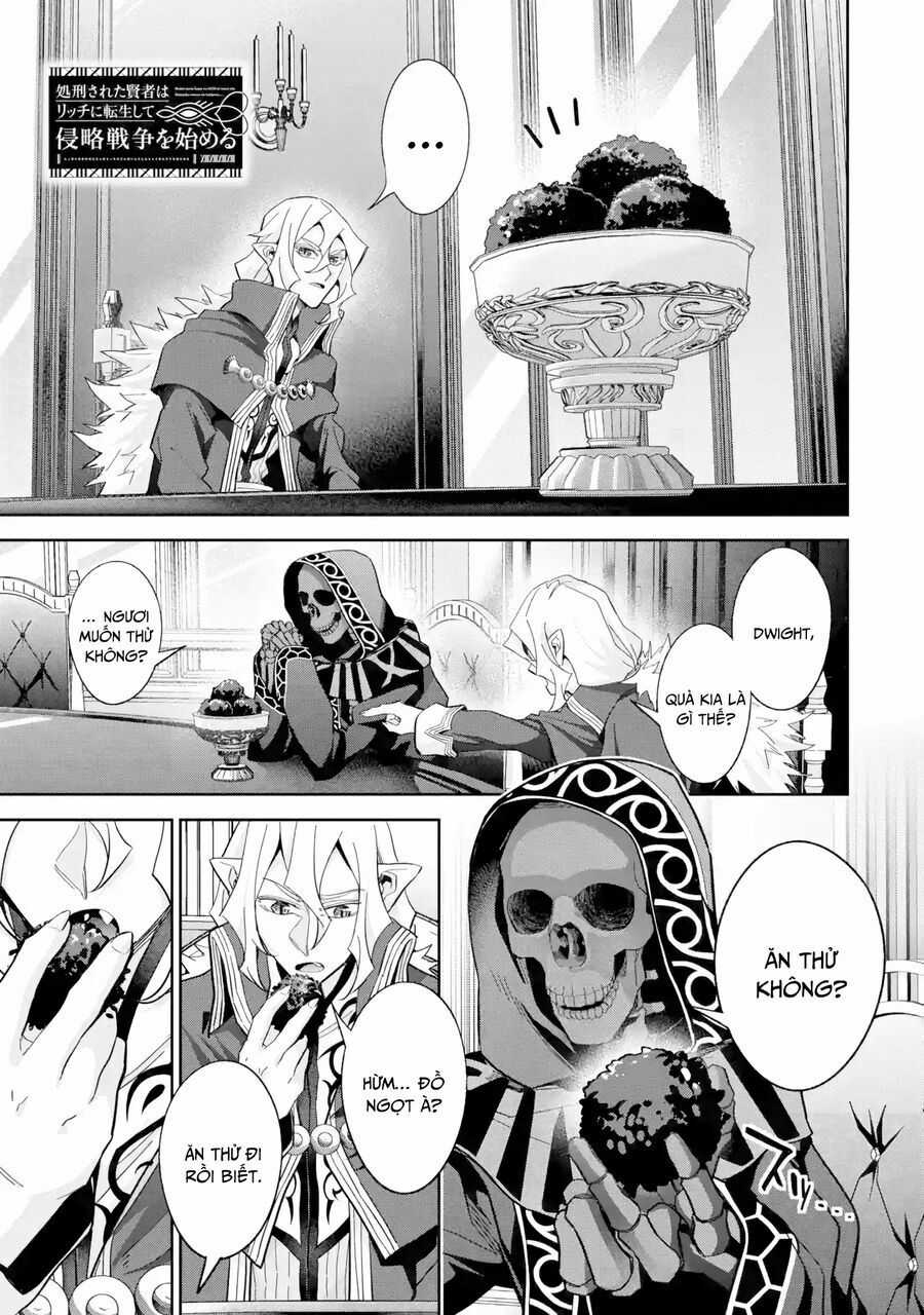 Shokei Sareta Kenja Wa Lich Ni Tensei Shite Shinryaku Sensou Wo Hajimaru Chương 43 trang 2