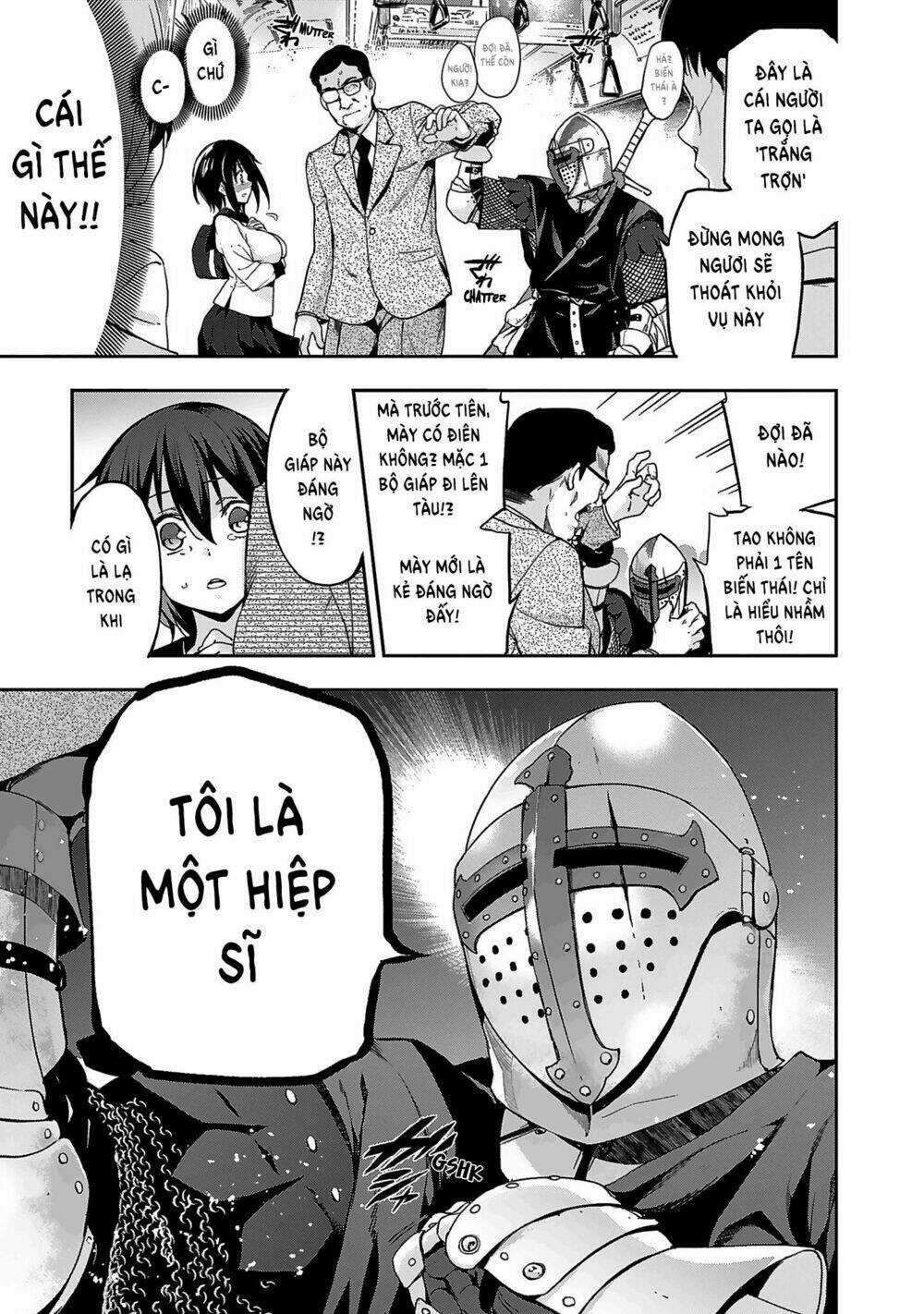Shoujo Kishidan X Knight Tale Chapter 1 trang 12