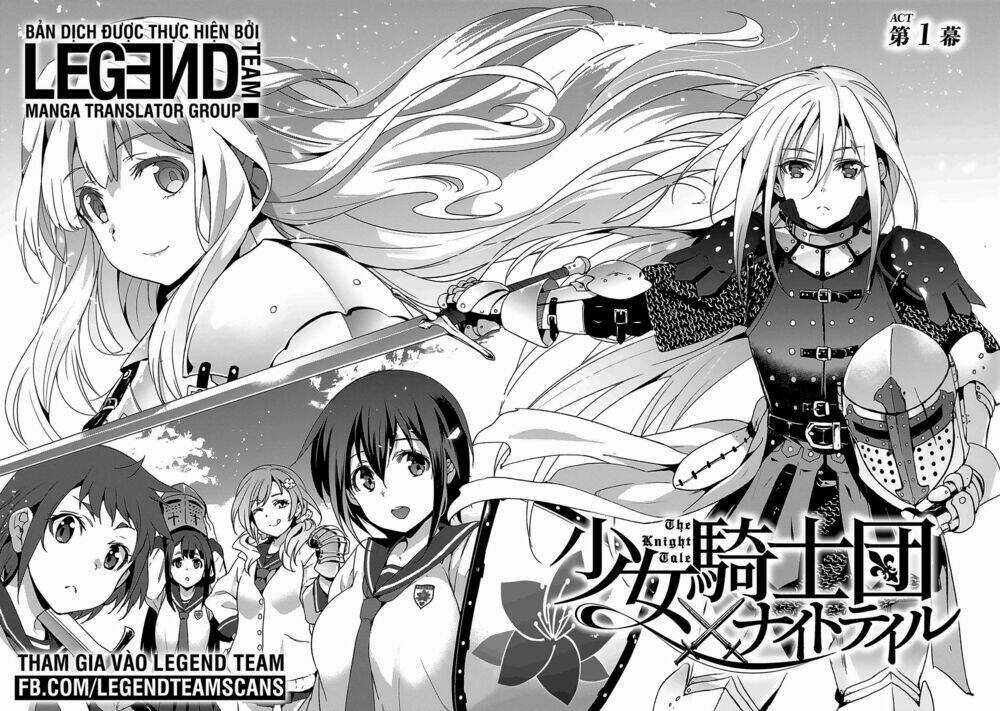 Shoujo Kishidan X Knight Tale Chapter 1 trang 17