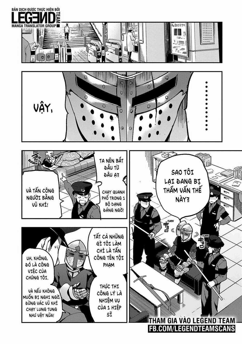 Shoujo Kishidan X Knight Tale Chapter 1 trang 18