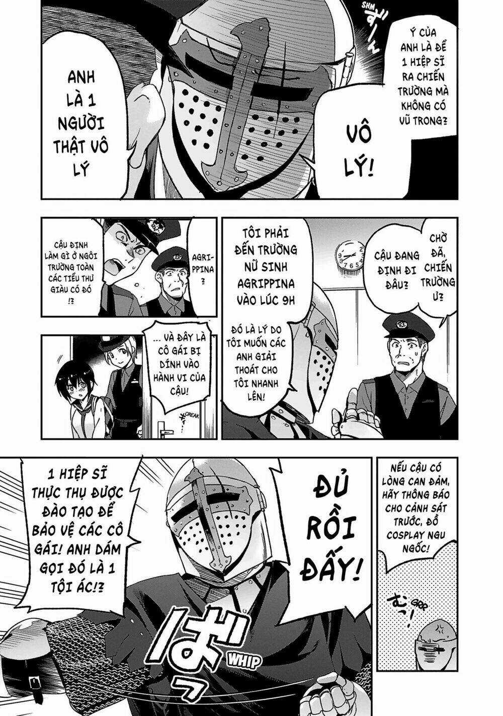 Shoujo Kishidan X Knight Tale Chapter 1 trang 19