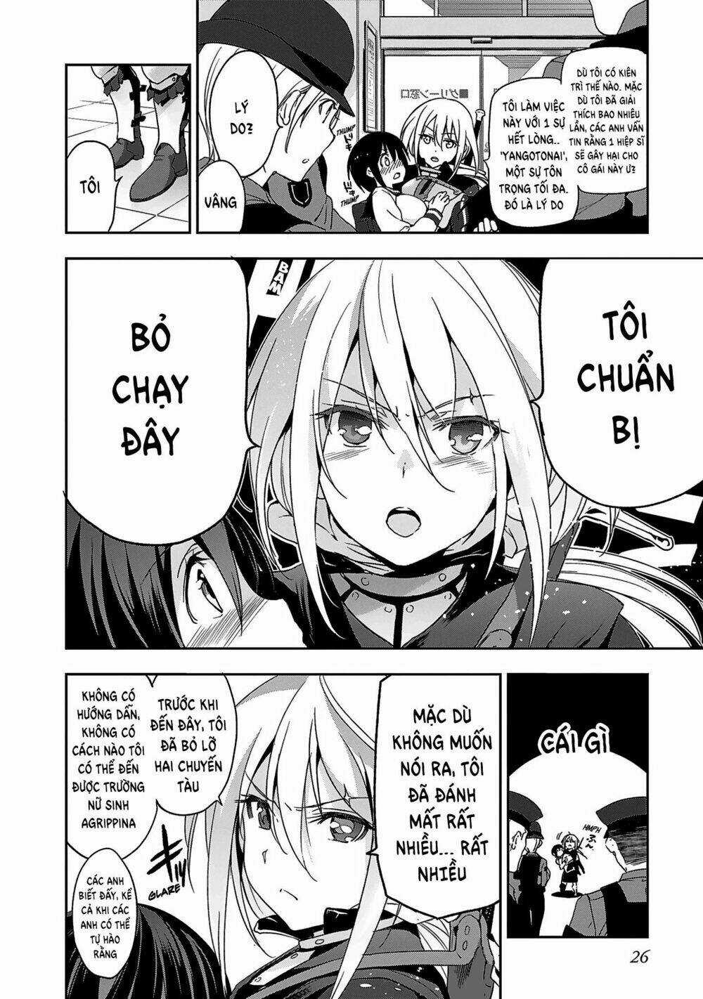 Shoujo Kishidan X Knight Tale Chapter 1 trang 27
