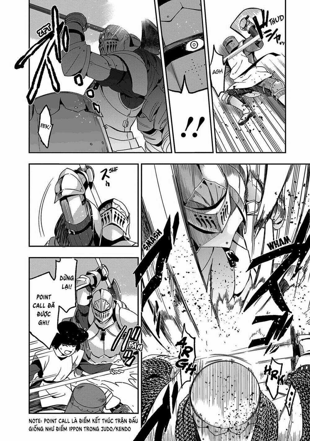 Shoujo Kishidan X Knight Tale Chapter 1 trang 33