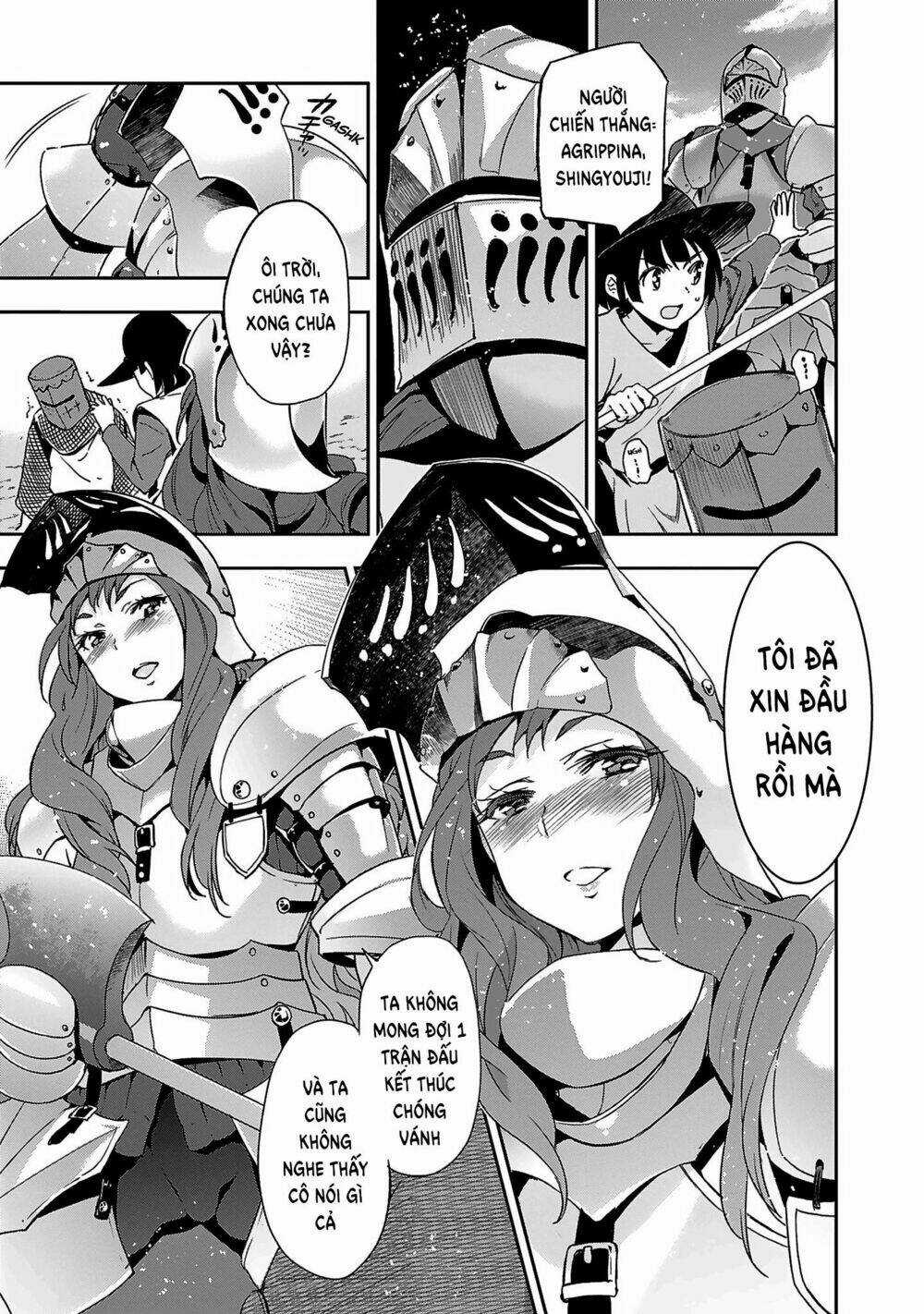 Shoujo Kishidan X Knight Tale Chapter 1 trang 34