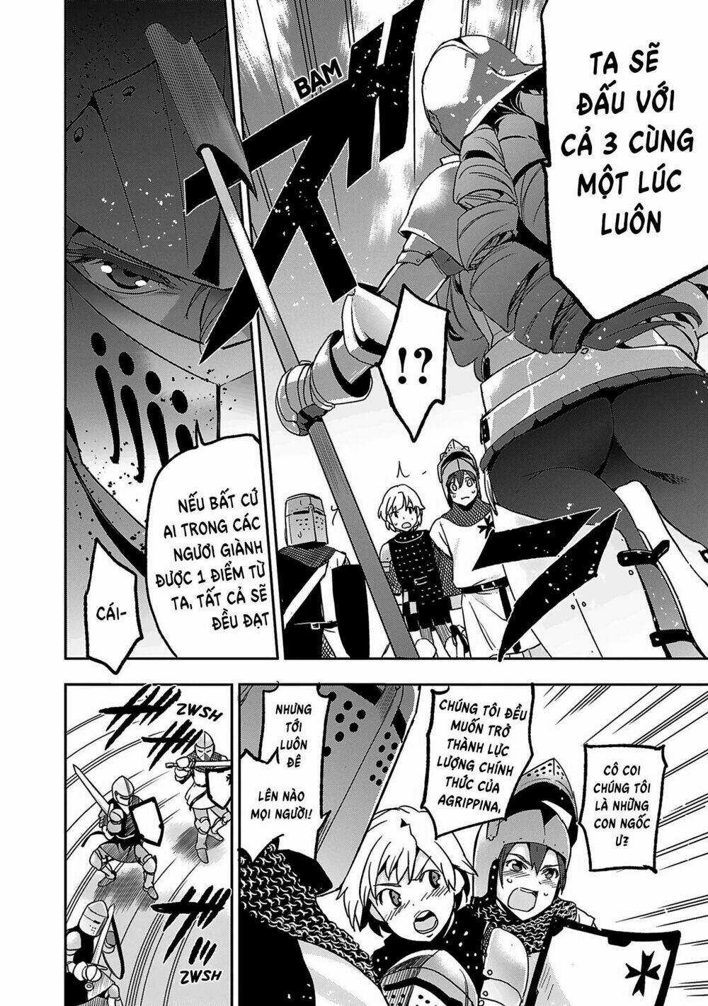 Shoujo Kishidan X Knight Tale Chapter 1 trang 37