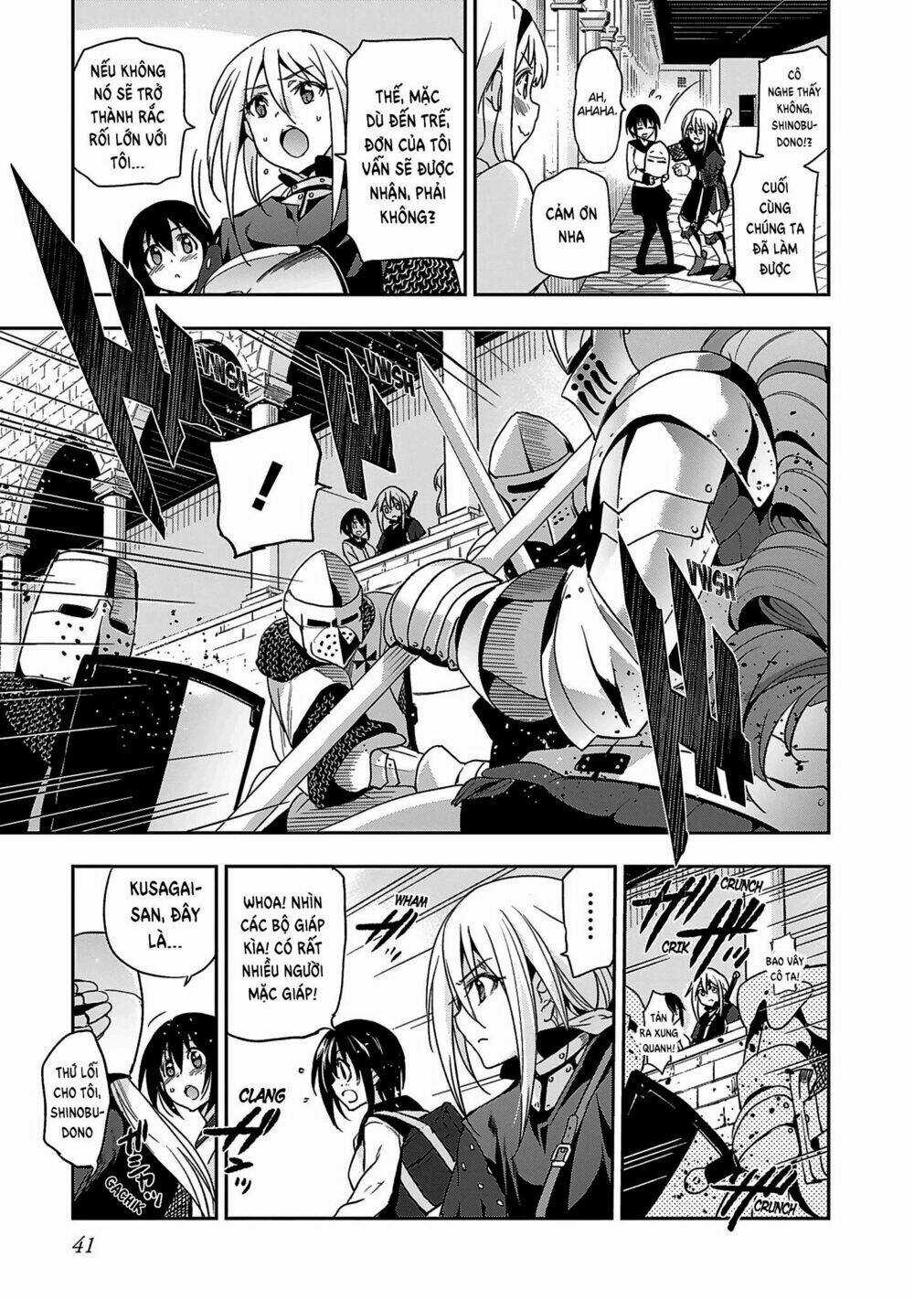 Shoujo Kishidan X Knight Tale Chapter 1 trang 42