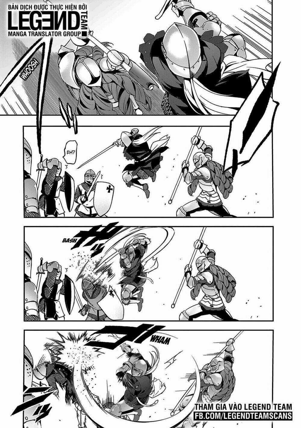 Shoujo Kishidan X Knight Tale Chapter 1 trang 44
