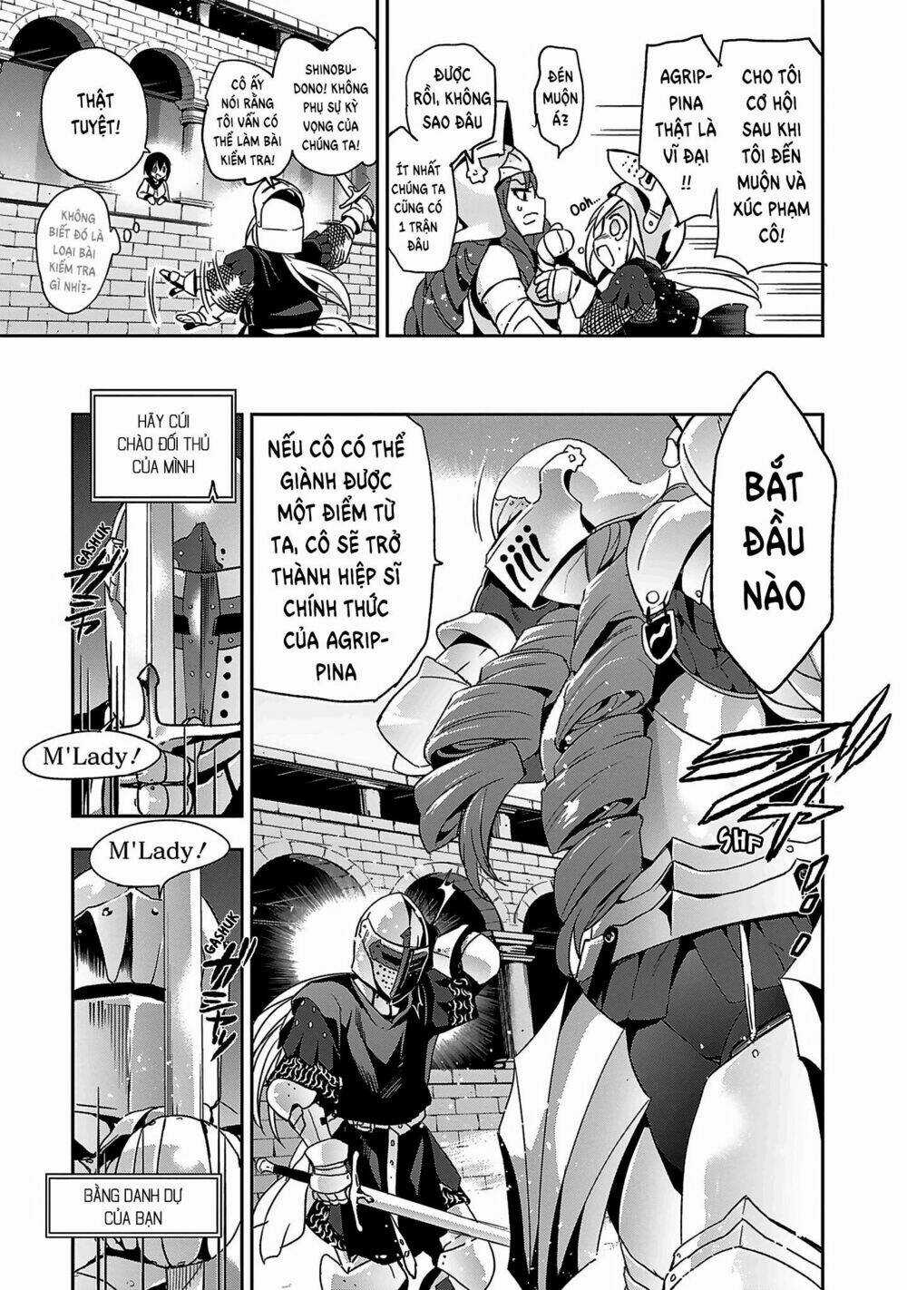 Shoujo Kishidan X Knight Tale Chapter 1 trang 50