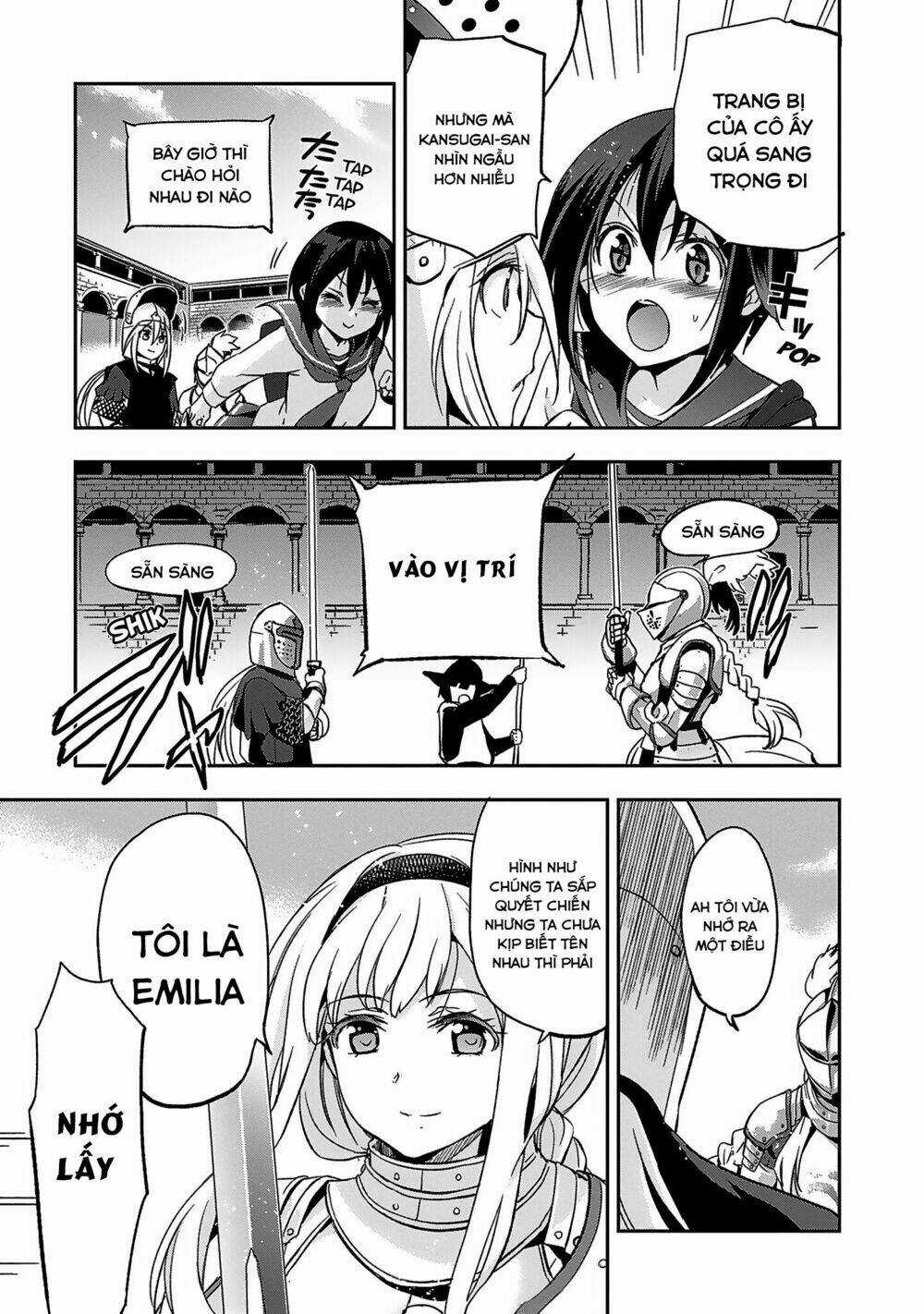 Shoujo Kishidan X Knight Tale Chapter 2 trang 17