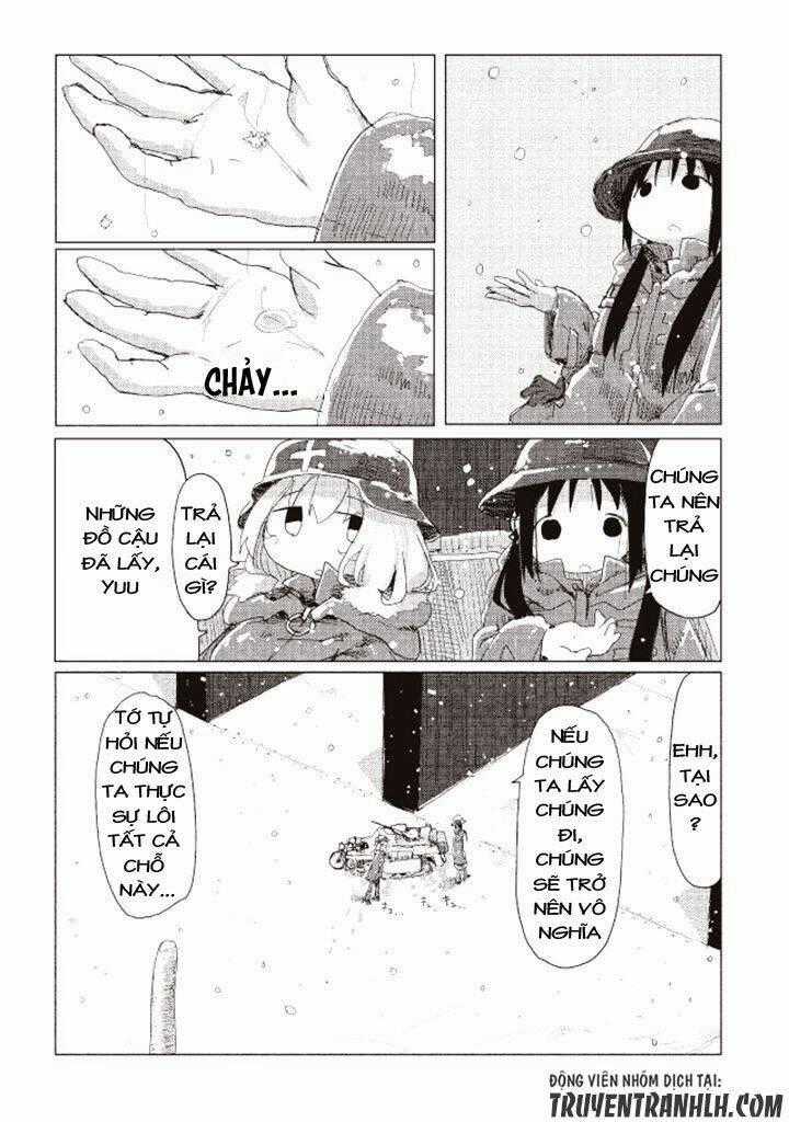 Shoujo Shuumatsu Ryokou Chapter 17 trang 17