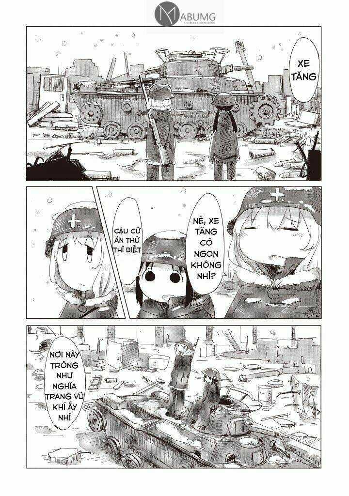 Shoujo Shuumatsu Ryokou Chapter 2 trang 7