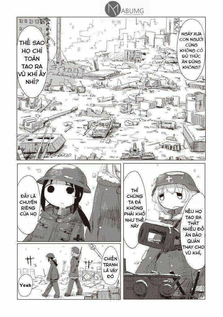 Shoujo Shuumatsu Ryokou Chapter 2 trang 8