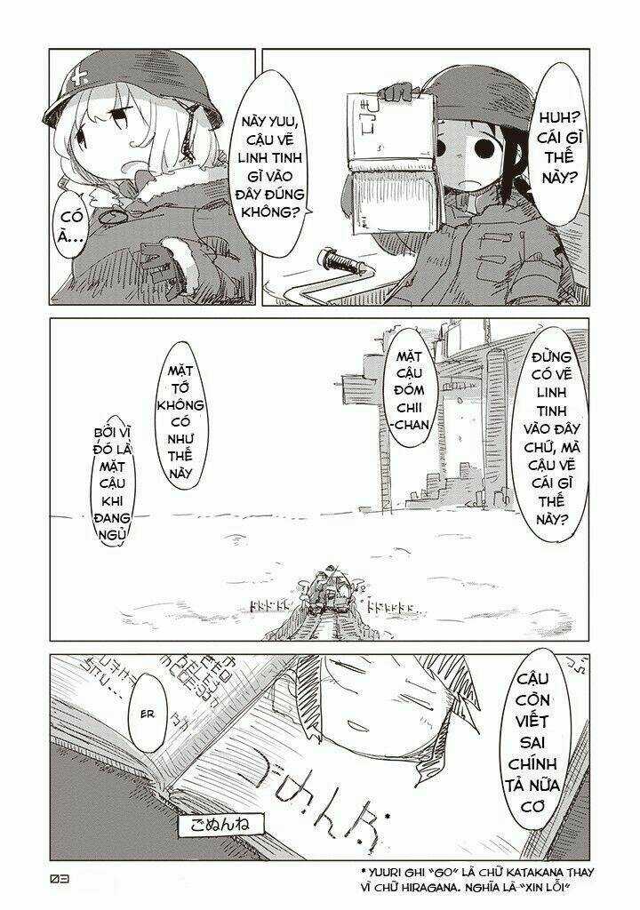 Shoujo Shuumatsu Ryokou Chapter 3 trang 17