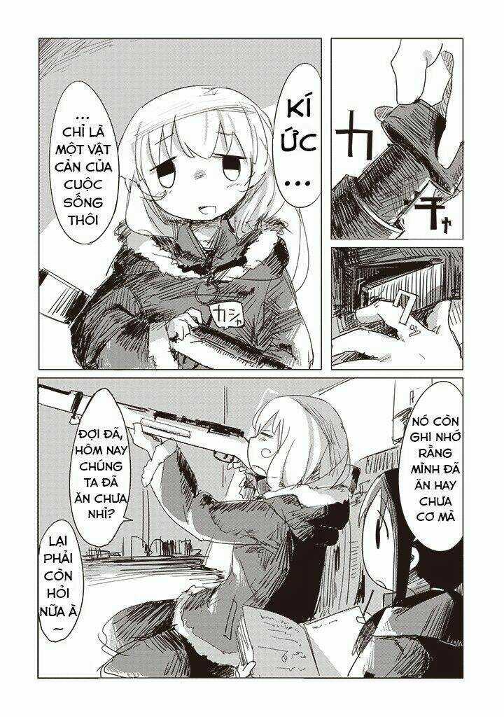 Shoujo Shuumatsu Ryokou Chapter 3 trang 6