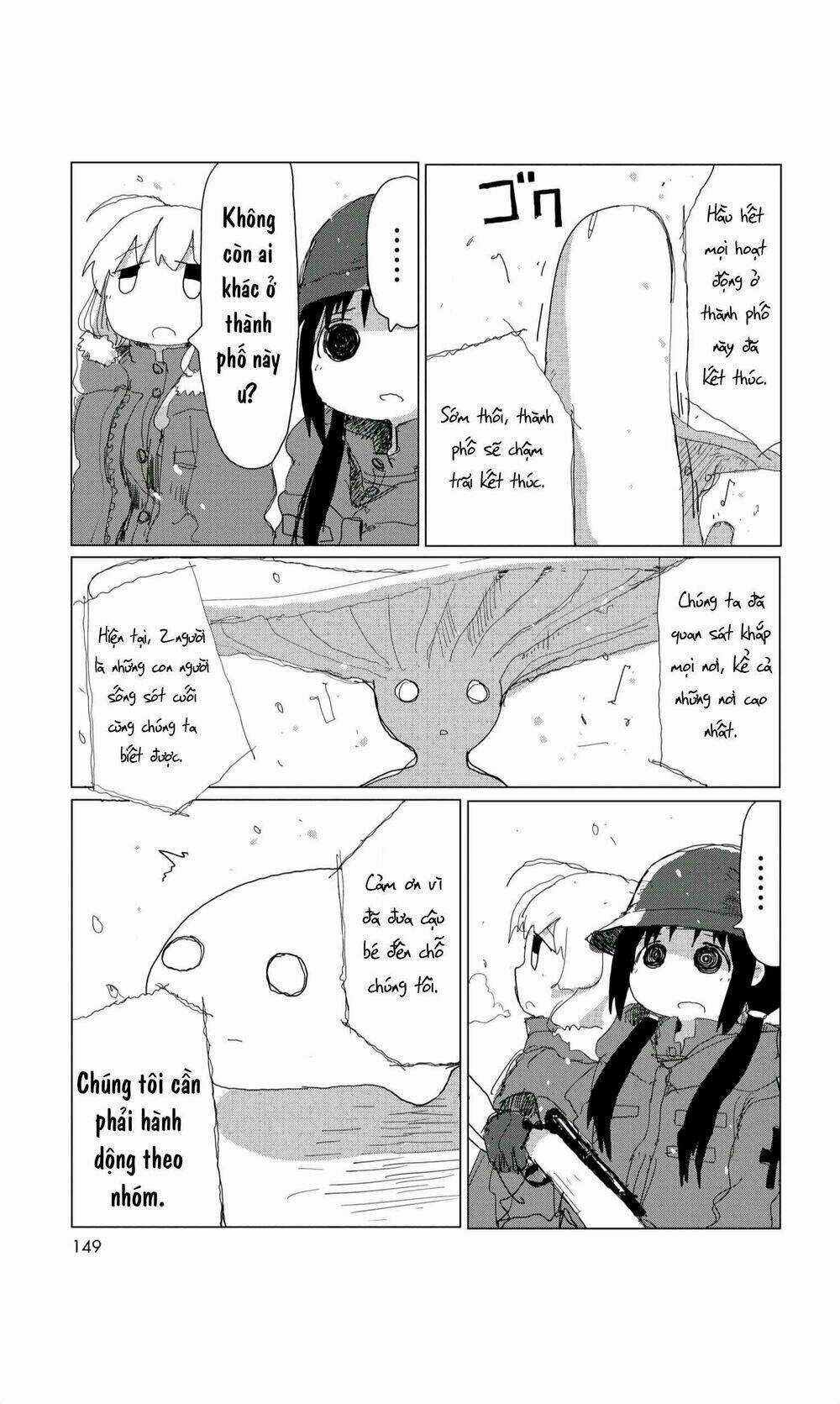 Shoujo Shuumatsu Ryokou Chapter 32 trang 14