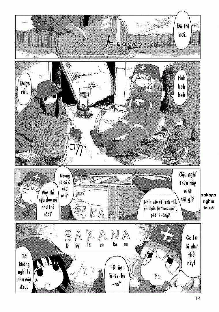 Shoujo Shuumatsu Ryokou Chapter 33 trang 12