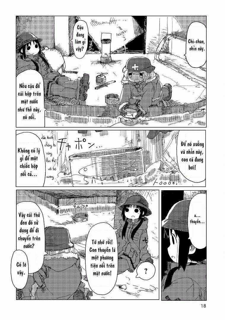 Shoujo Shuumatsu Ryokou Chapter 33 trang 16