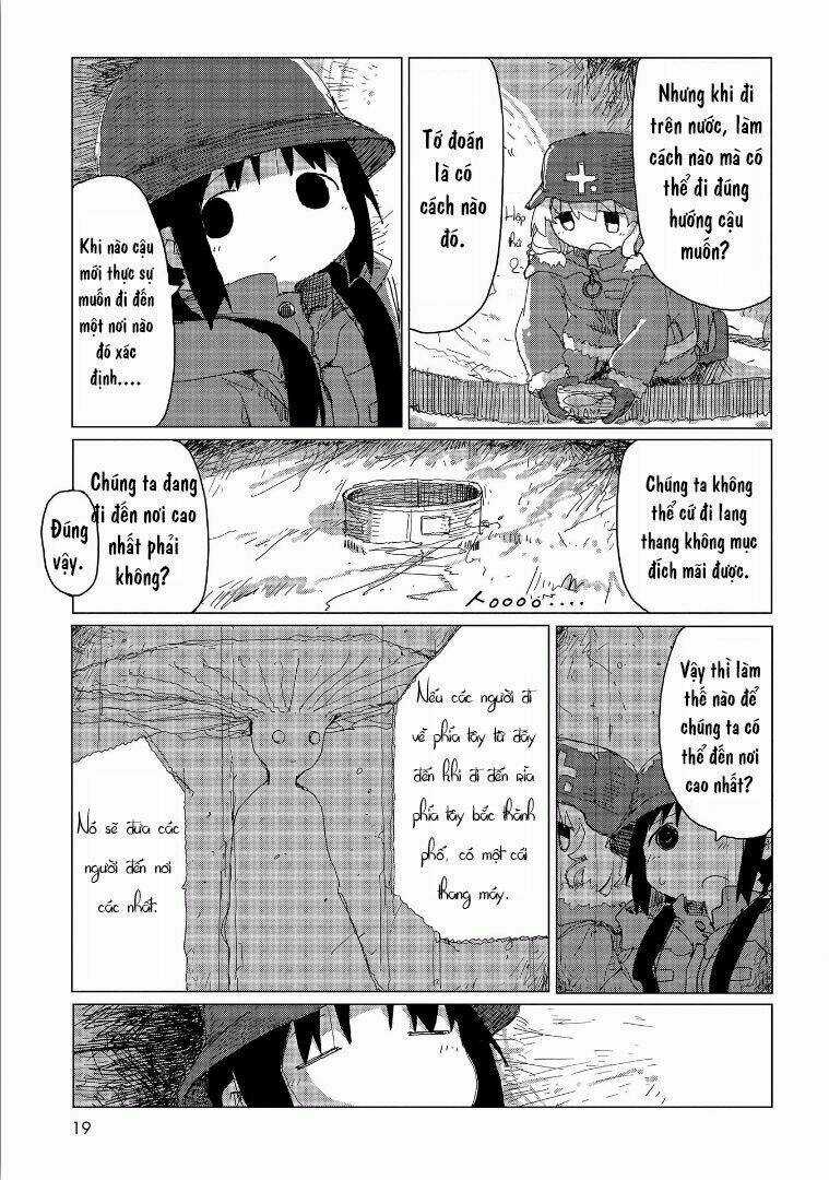 Shoujo Shuumatsu Ryokou Chapter 33 trang 17