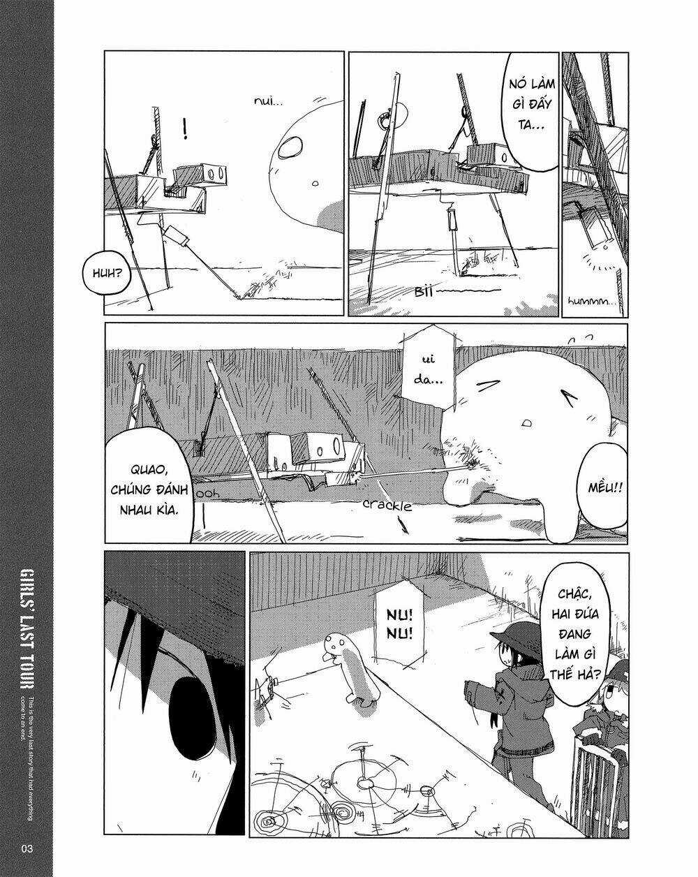 Shoujo Shuumatsu Ryokou Chapter 43.5 trang 2