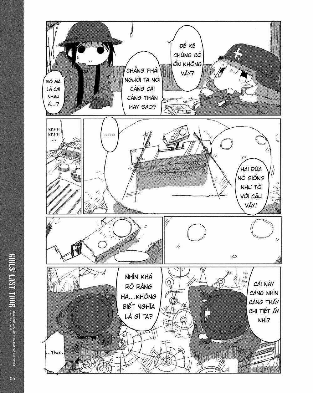 Shoujo Shuumatsu Ryokou Chapter 43.5 trang 4