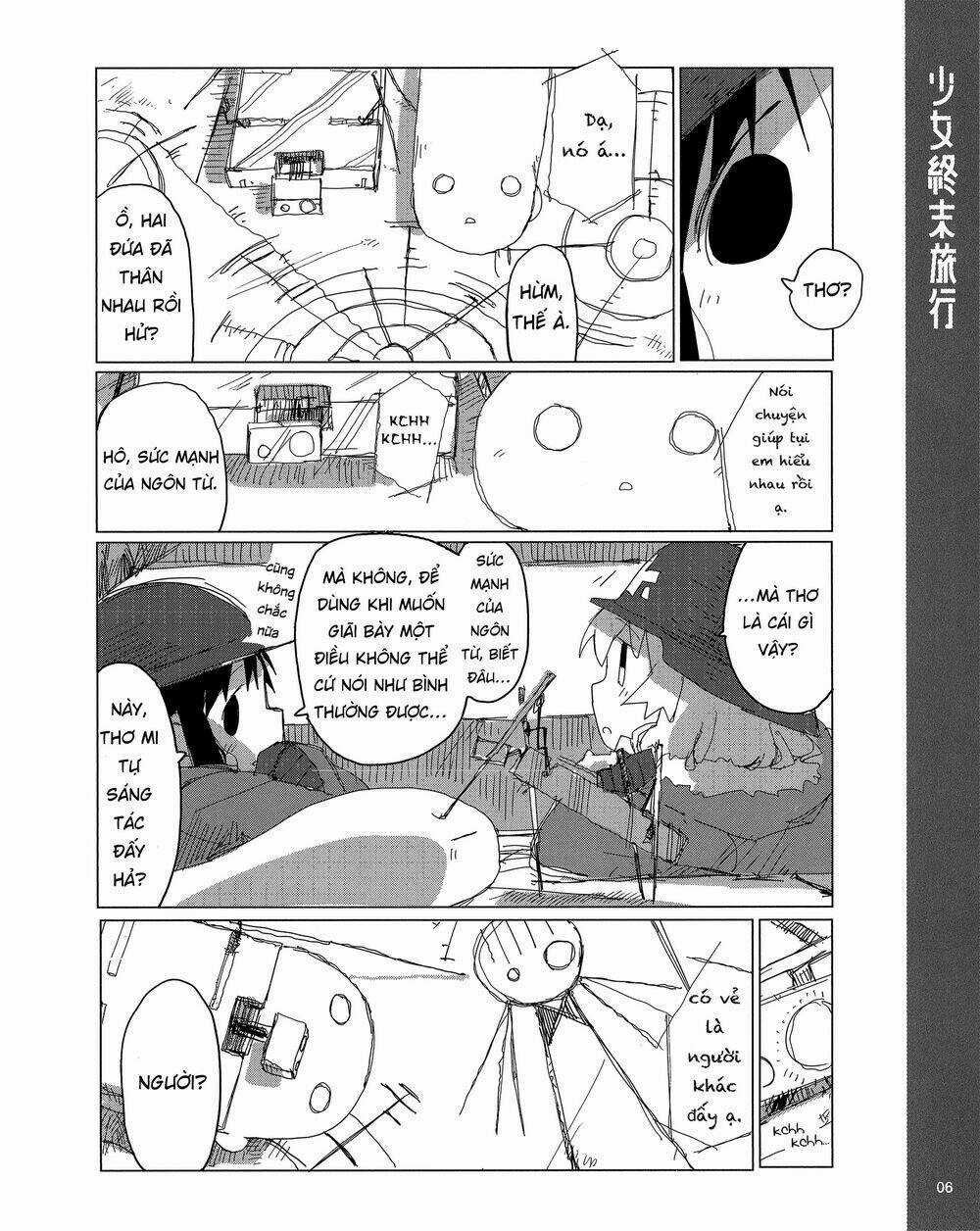 Shoujo Shuumatsu Ryokou Chapter 43.5 trang 5