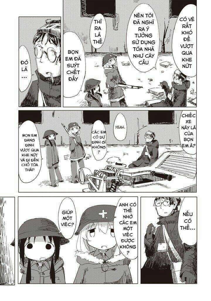 Shoujo Shuumatsu Ryokou Chapter 5 trang 13