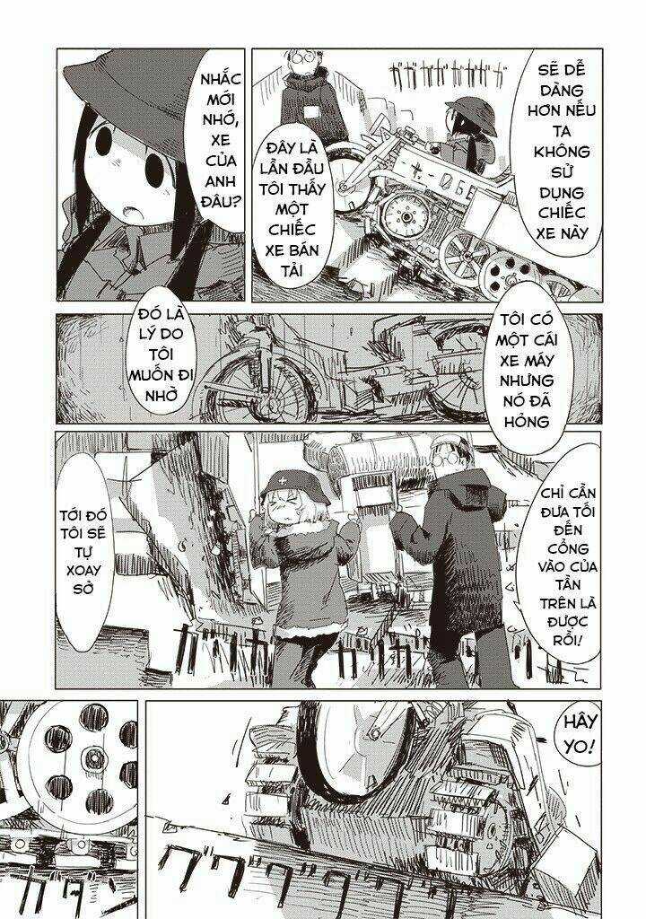 Shoujo Shuumatsu Ryokou Chapter 5 trang 17