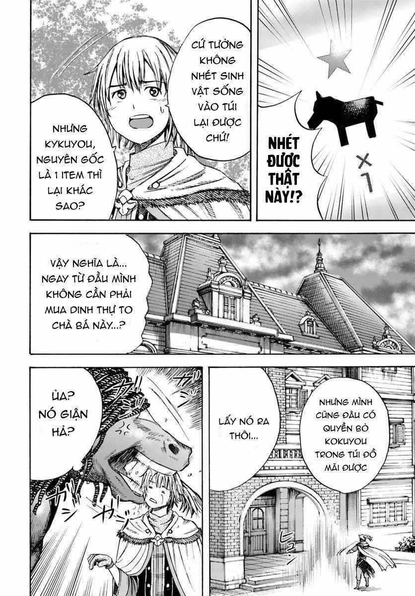 Shoukan Sareta Kenja Wa Isekai Wo Yuku - Saikyou Nano Wa Fuyou Zaiko No Item Deshita Chapter 4 trang 20