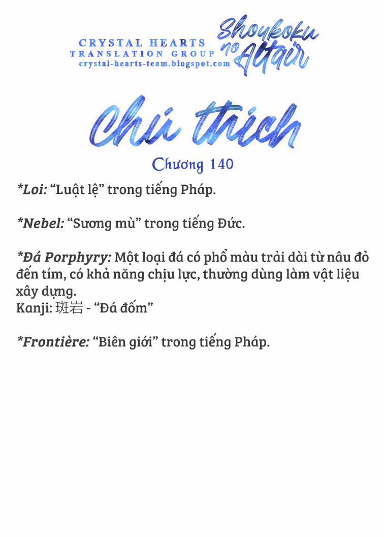 Shoukoku No Altair Chapter 140 trang 31