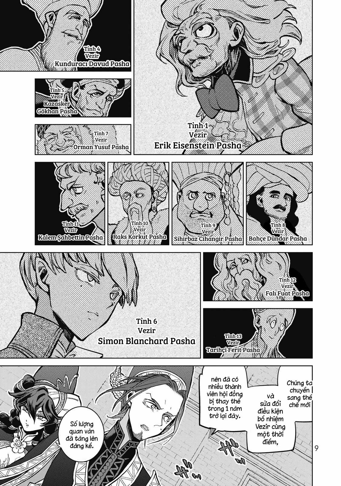 Shoukoku No Altair Chapter 142 trang 9