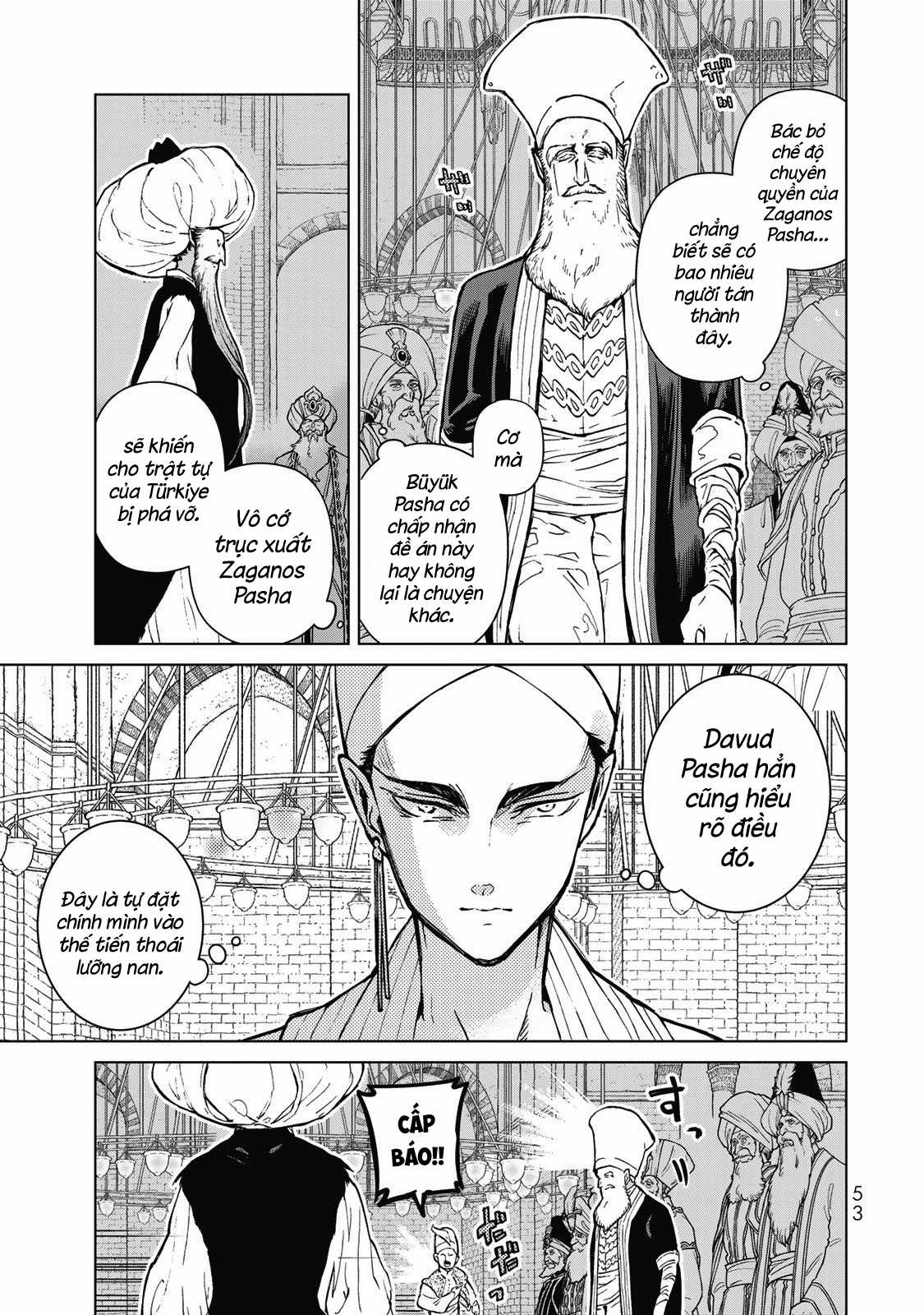 Shoukoku No Altair Chapter 144 trang 9
