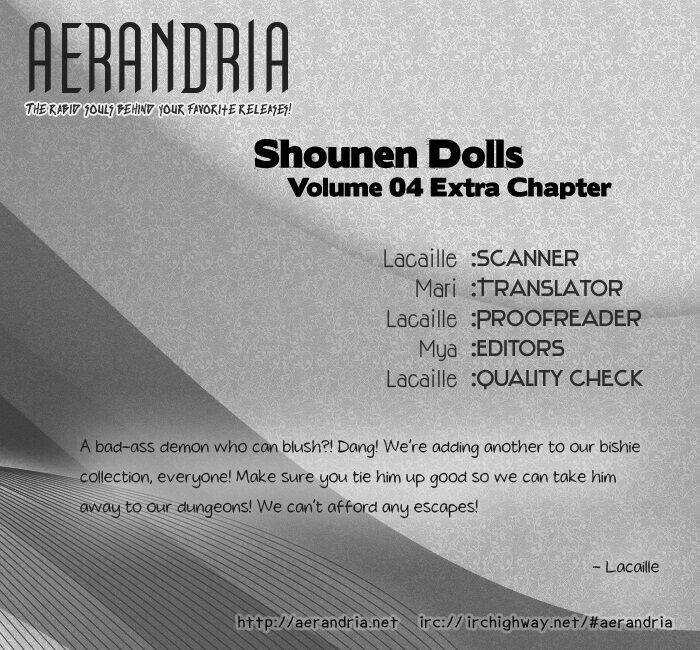 Shounen Dolls Chapter 16.5 trang 2