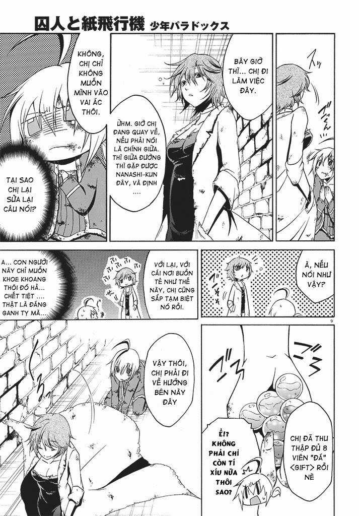 Shuujin To Kamihikouki ~Shounen Paradox~ Chapter 2 trang 9