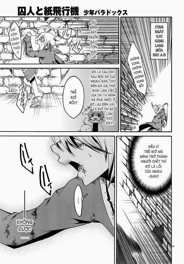 Shuujin To Kamihikouki ~Shounen Paradox~ Chapter 4 trang 39