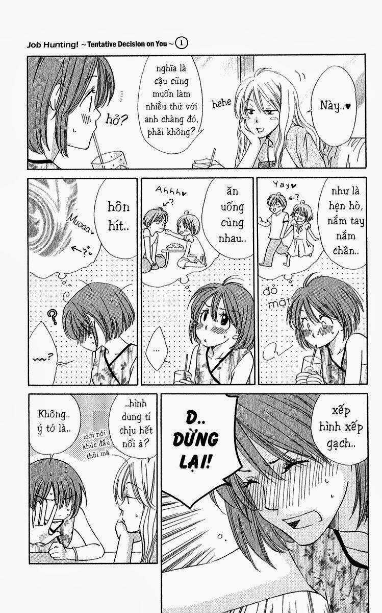 SHUUKATSU!! - KIMI NI NAITEI Chapter 3 trang 11